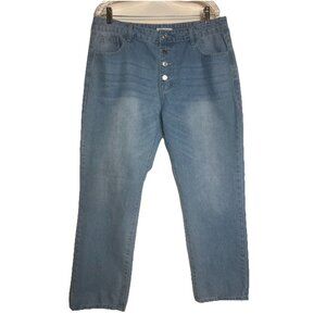 Mislook Button‎ Fly Jeans Women’s Size 3 XL